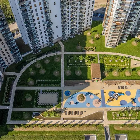 Stadion With Parking By Renters Gdansk